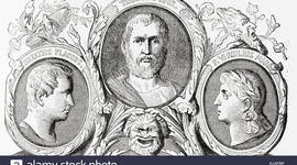 Timeline: Autores de literatura latina.