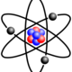 Stylised lithium atom