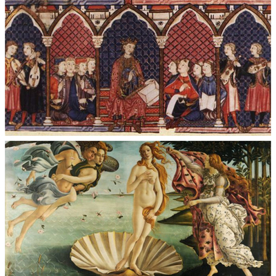 Timeline: La literatura desde el medievo al renacimiento