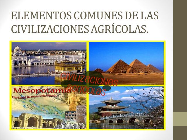 Primeras Civilizaciones Agrícolas timeline | Timetoast timelines