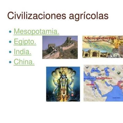 Timeline: Primeras Civilizaciones Agrícolas