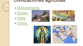 Timeline: Primeras Civilizaciones Agrícolas