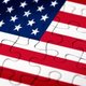 American flag puzzle