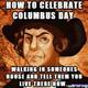 Columbus day joke