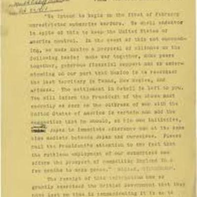 Timeline: Episode 1- World War 1