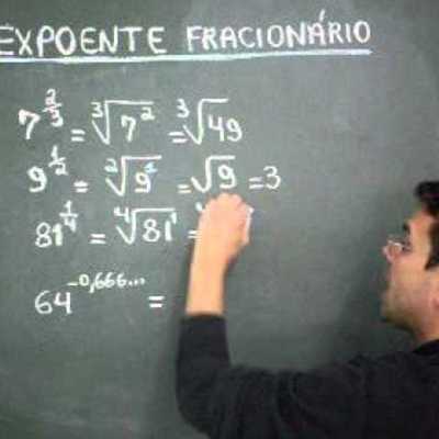 Timeline: Potências com expoentes Negativos e Fracionários