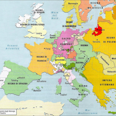 Timeline: Contrasti nell'Europa del Seicento