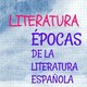 Épocas literatura española
