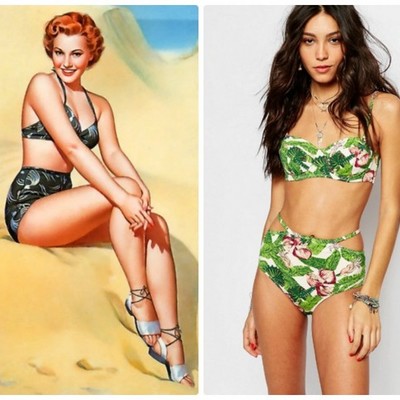 Timeline: Как менялась женская пляжная мода?