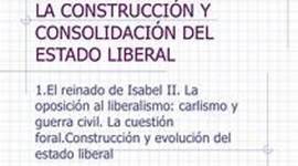 Timeline: Bloque II. CONSTRUCCIÓN Y CONSOLIDACIÓN DEL ESTADO LIBERAL.