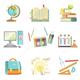 Depositphotos 116940360 stock illustration school education and studies related