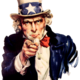Uncle sam (pointing finger)