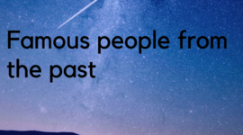 Timeline: Famous people from the past