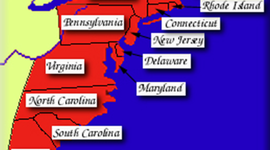 Timeline: 13 colonies