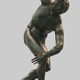 Greek statue discus thrower 2 century ac
