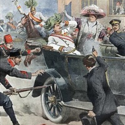 Timeline: De hektiske sommermåneder i 1914