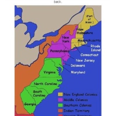 Timeline: 13 colonies