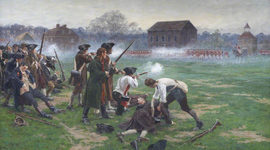 Timeline: battle at lexington concord