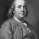 Benjamin franklin engraving