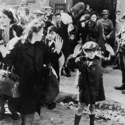 Timeline: 1941-1945 Holocaust, Hitler Threatens Jews and Hunts them down.