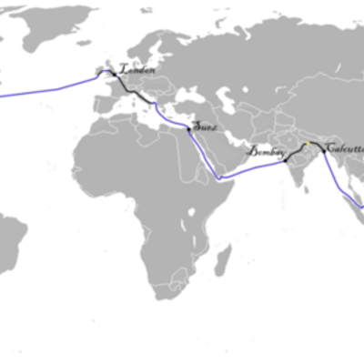 Timeline: Acontecimientos que hicieron posible La vuelta al mundo en 80 días