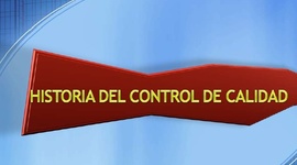 Timeline: Historia del control de calidad calidad.