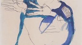 Timeline: Gustav Klimt 1862-1918                                                                        painting by Egon Schiele from 1913