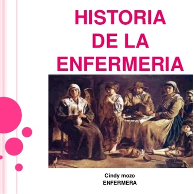 Timeline:  historia de la Enfermería.