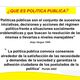 ¿que es politica publica