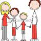Familia feliz vectores eps csp38958732