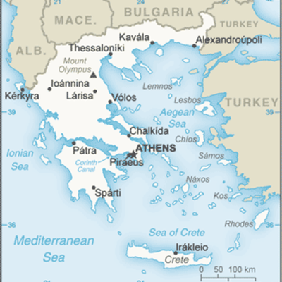 Timeline: Línea temporal Griega