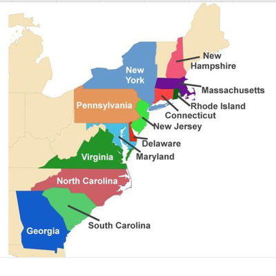 Timeline: 13 colony’s