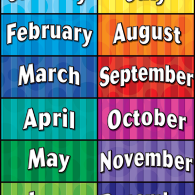 Timeline: Months of the Year