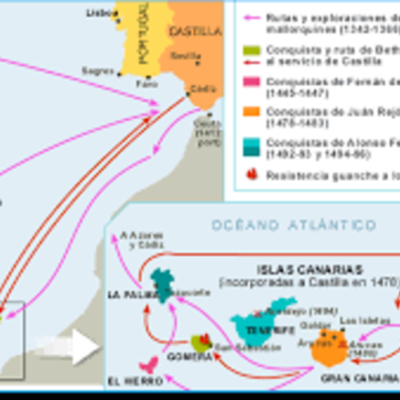 Timeline: Conquista de Canarias