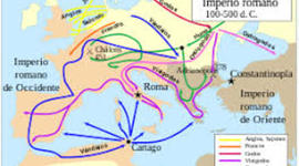 Timeline: LAS INVASIONES BARBARAS