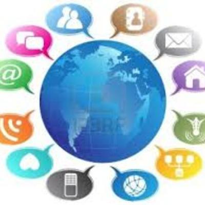 Timeline: surgimiento de la comunicacion y medios de comunicacion