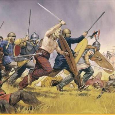 Timeline: Movimientos Germanos en el Imperio Romano