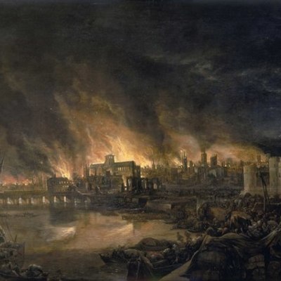 Timeline: London on fire