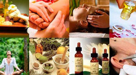 Timeline: Terapias Naturales. Se utilizan como complemento de la medicina convencional, buscando armonizar mente, cuerpo y espíritu.