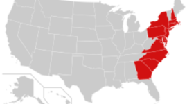 Timeline: 13 Colonies by Luke Zawadzki