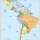 Latin america political map