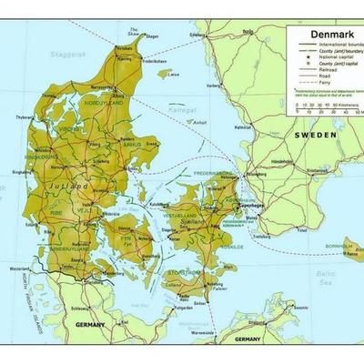 Timeline: Tema 2: Danmark bliver til Danmark