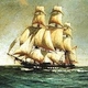 Old oil paintings ships at sea 4392460 1