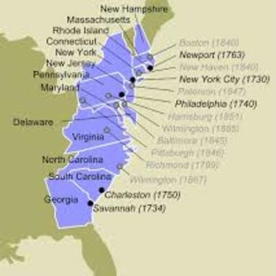 Timeline: 13 Colonies Timeline Project