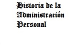 Timeline: Historia de la administración personal