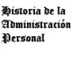 Administración personal