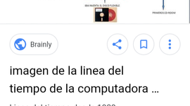 Timeline: Línea de tiempo de las computadoras