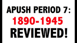 Timeline: APUSH Period 7 - Part 1