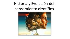 Timeline: Evolucion del pensamiento cientifico