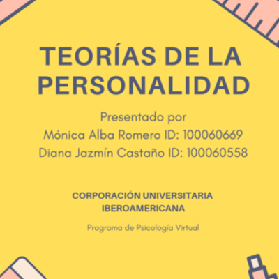 Timeline: Teorías Científicas y explicativas de la personalidad